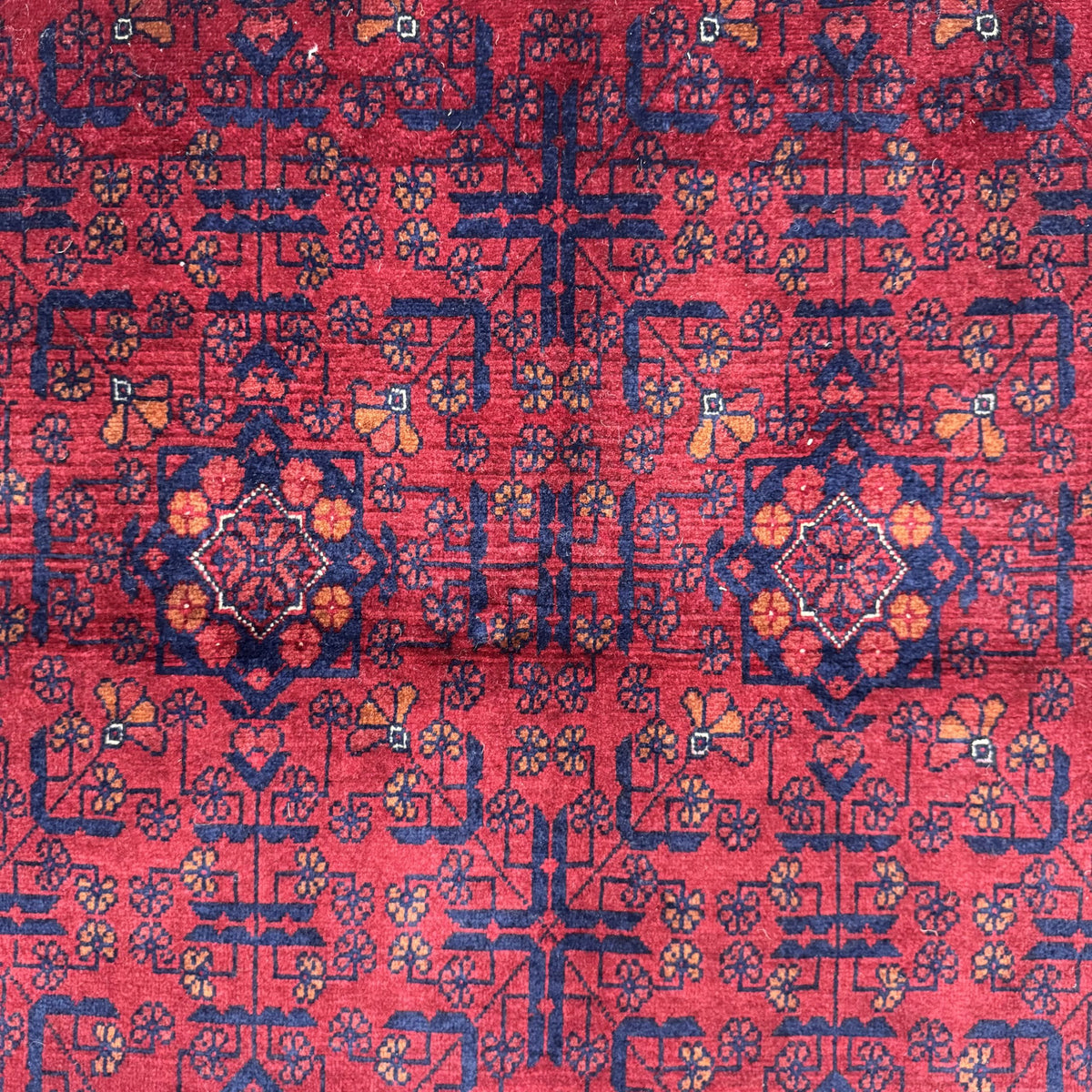 160 x 102 cm Hand-Knotted Turkmen – Wool Rug