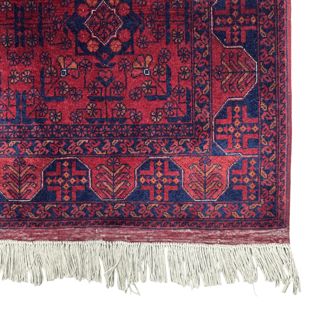 160 x 102 cm Hand-Knotted Turkmen – Wool Rug