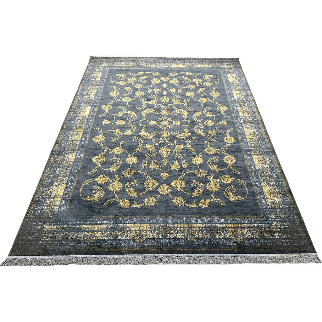 350 x 250 cm Persian Contemporary Grey Machine Made Rug