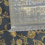 350 x 250 cm Persian Contemporary Grey Machine Made Rug