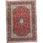 350 x 250 cm Hand-Knotted Persian Kashan Rug