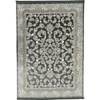 350cm x 250cm Persian Isfahan Floral Design Rug