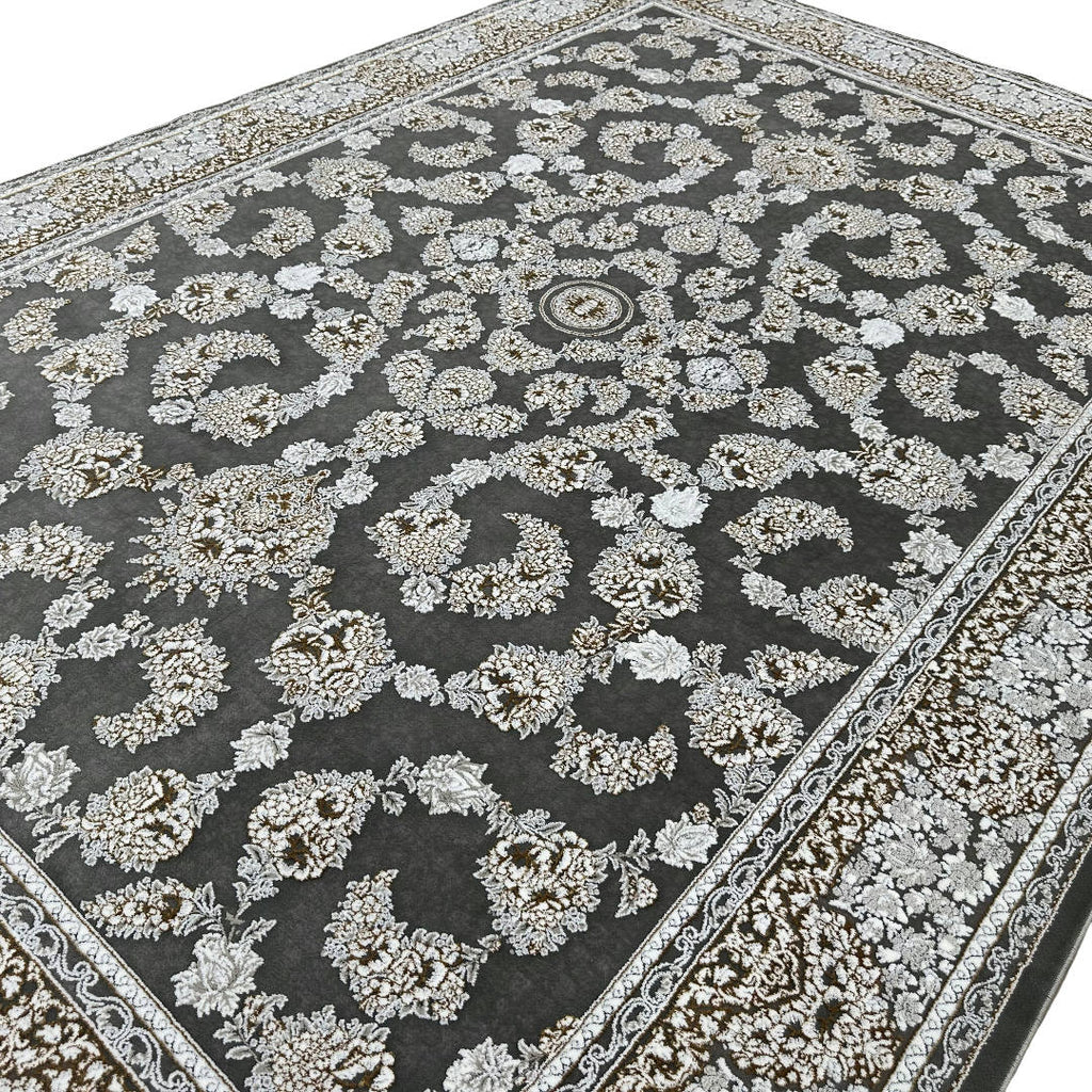 350cm x 250cm Persian Isfahan Floral Design Rug