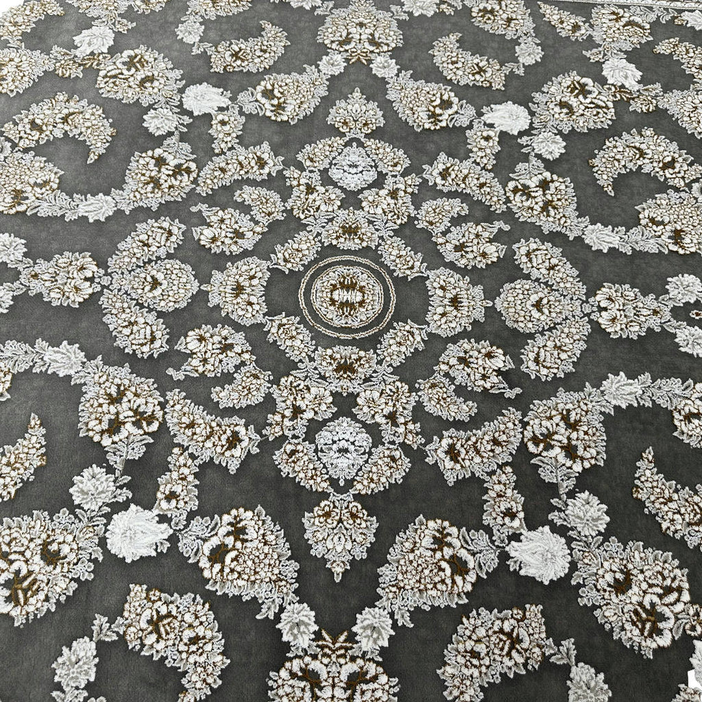350cm x 250cm Persian Isfahan Floral Design Rug