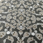 350cm x 250cm Persian Isfahan Floral Design Rug