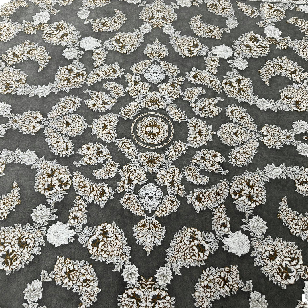 350cm x 250cm Persian Isfahan Floral Design Rug