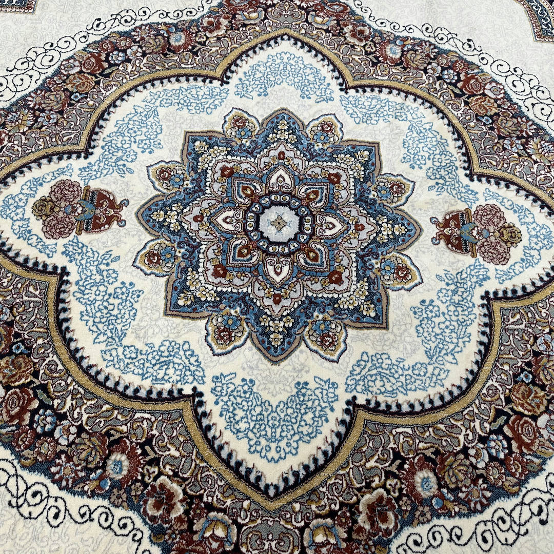 350 x 250 cm Persian Beige Royal Machine Made Rug