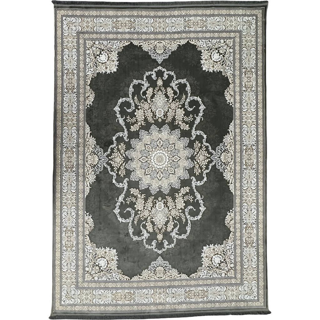 350 x 250 cm Persian Medallion Floral Machine-Made Rug