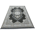 350 x 250 cm Persian Medallion Floral Machine-Made Rug