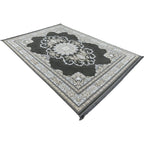 350 x 250 cm Persian Medallion Floral Machine-Made Rug