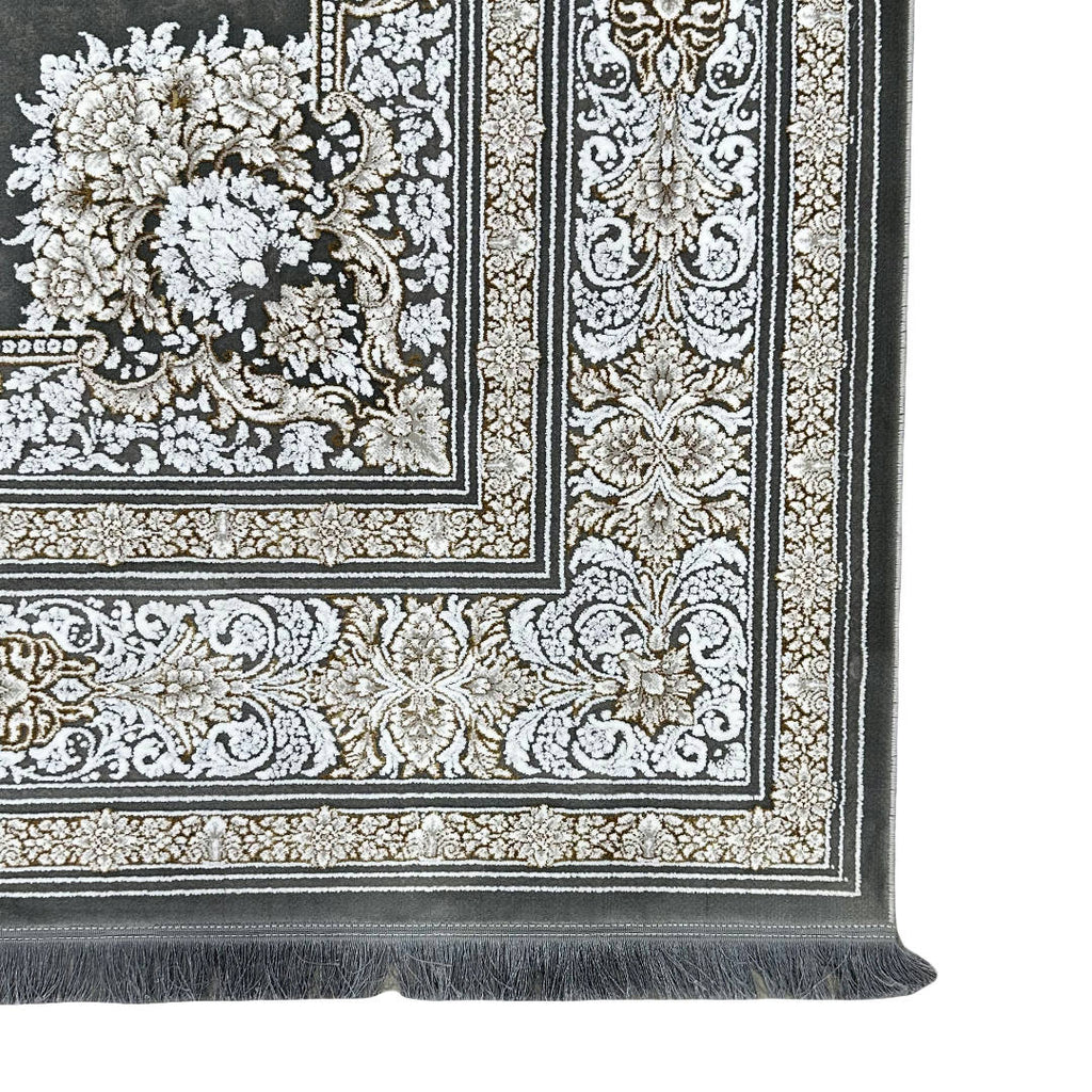 350 x 250 cm Persian Medallion Floral Machine-Made Rug