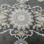 350 x 250 cm Persian Medallion Floral Machine-Made Rug