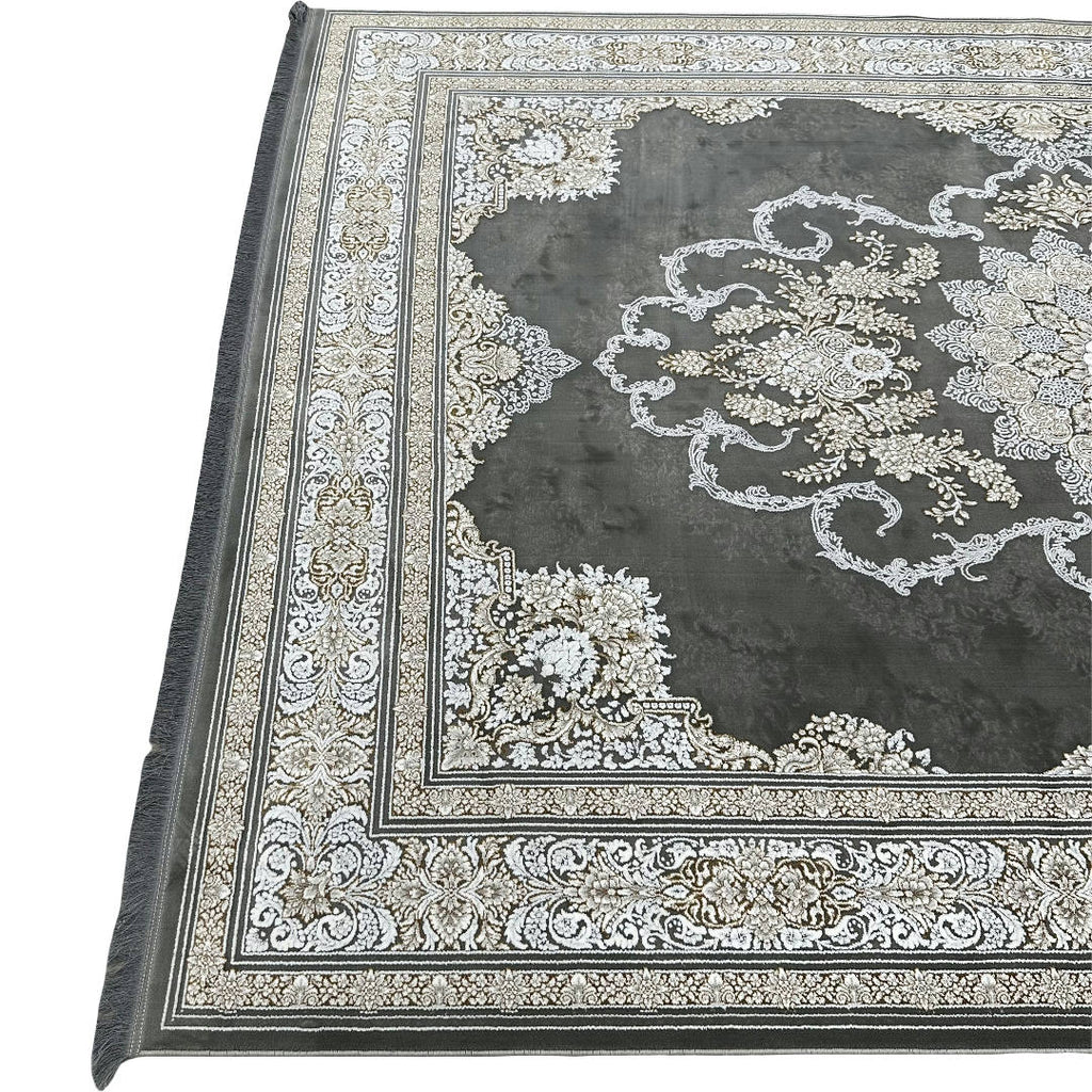 350 x 250 cm Persian Medallion Floral Machine-Made Rug