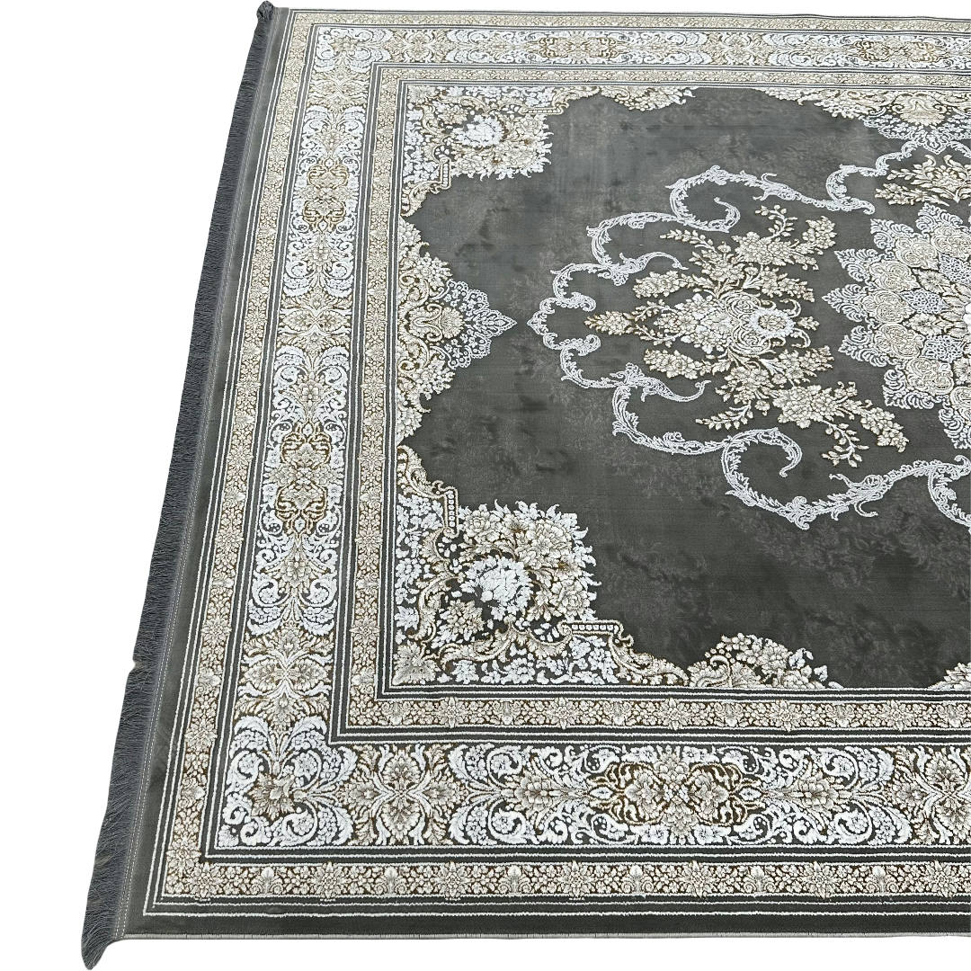 350 x 250 cm Persian Medallion Floral Machine-Made Rug