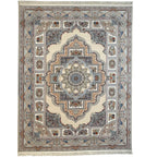 350 x 250 cm Beige Persian Royal Machine Made Rug