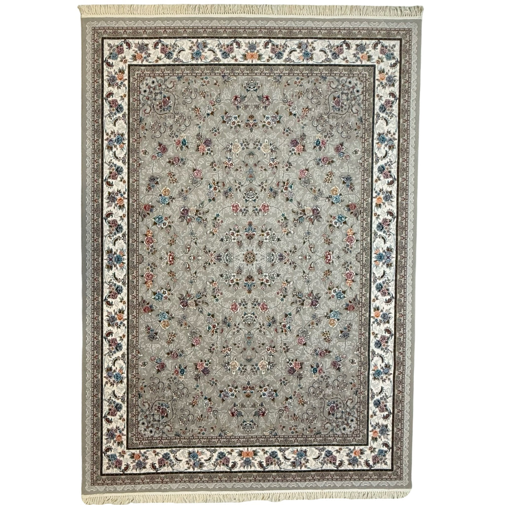 350 x 250 cm Grey All Over Floral Persian Rug