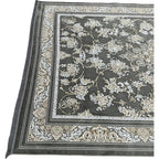 350 x 250cm Grey Floral Persian Machine Made Rug