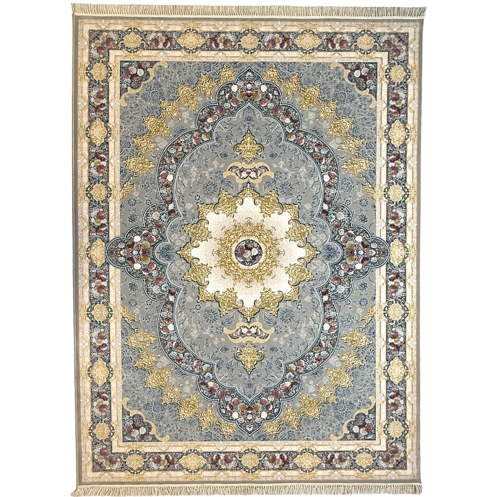 350 x 250 cm Grey Persian Machine Made Rug