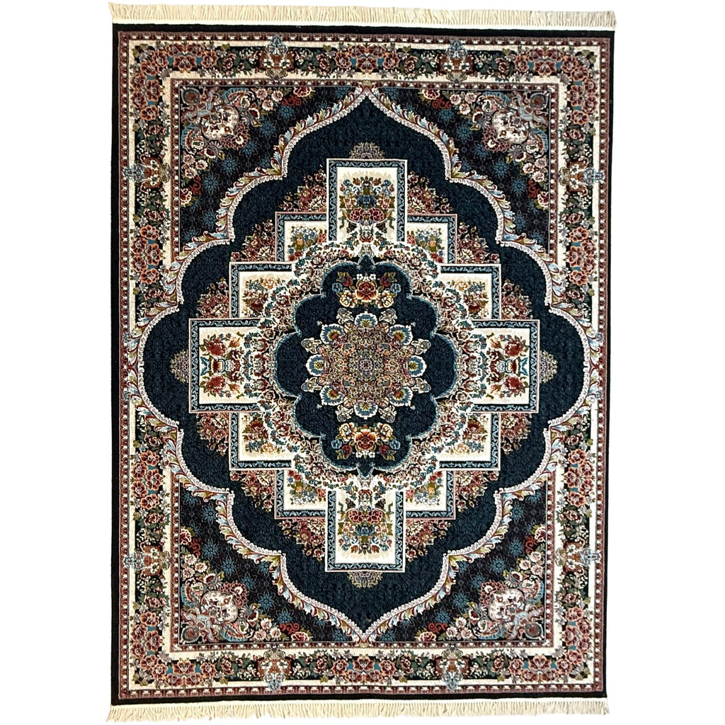 350 x 250 cm Imperial Persian Machine Made Black Rug
