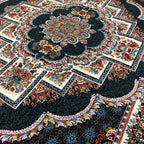 350 x 250 cm Imperial Persian Machine Made Black Rug
