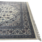 350 x 250 cm Nain Ivory Medallion Design Persian Rug