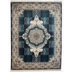 350 x 250 cm Navy Persian Royal Machine Made Rug