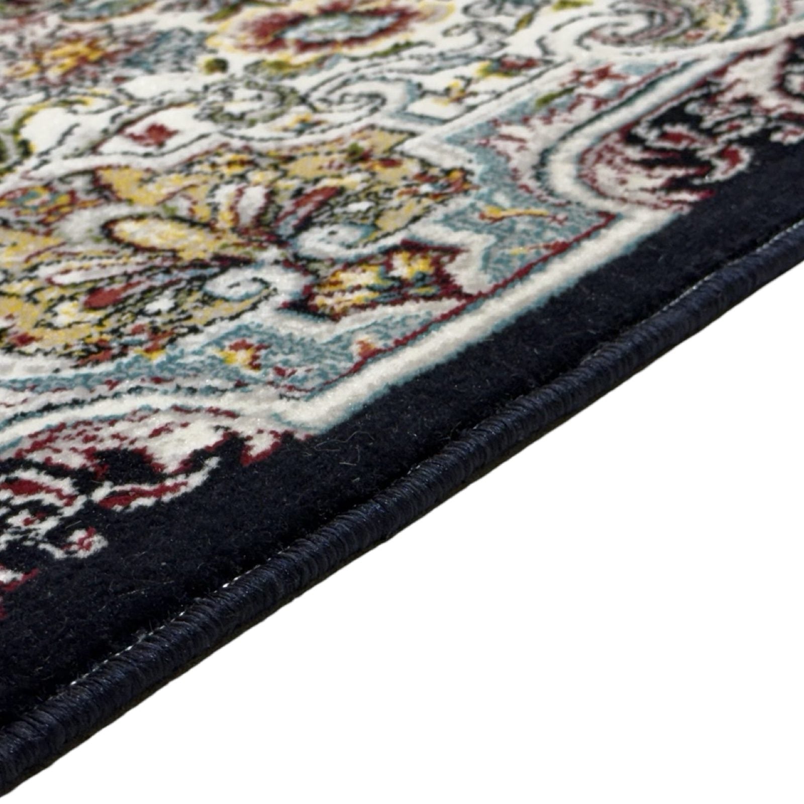 350 x 250 cm Navy Persian Royal Machine Made Rug