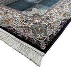 350 x 250 cm Navy Persian Royal Machine Made Rug