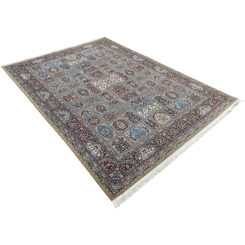350 x 250 cm Persian Bakhtiari Beige Machine Made Rug