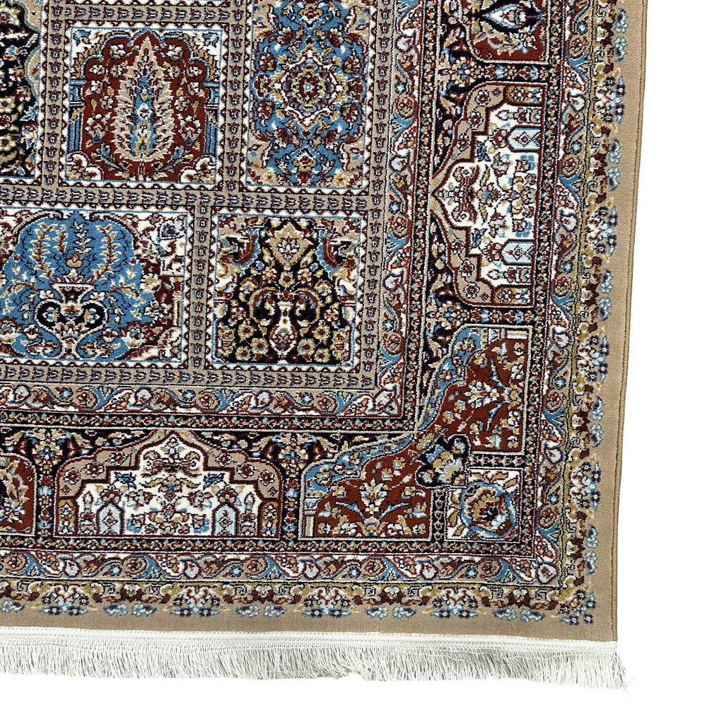 350 x 250 cm Persian Bakhtiari Beige Machine Made Rug