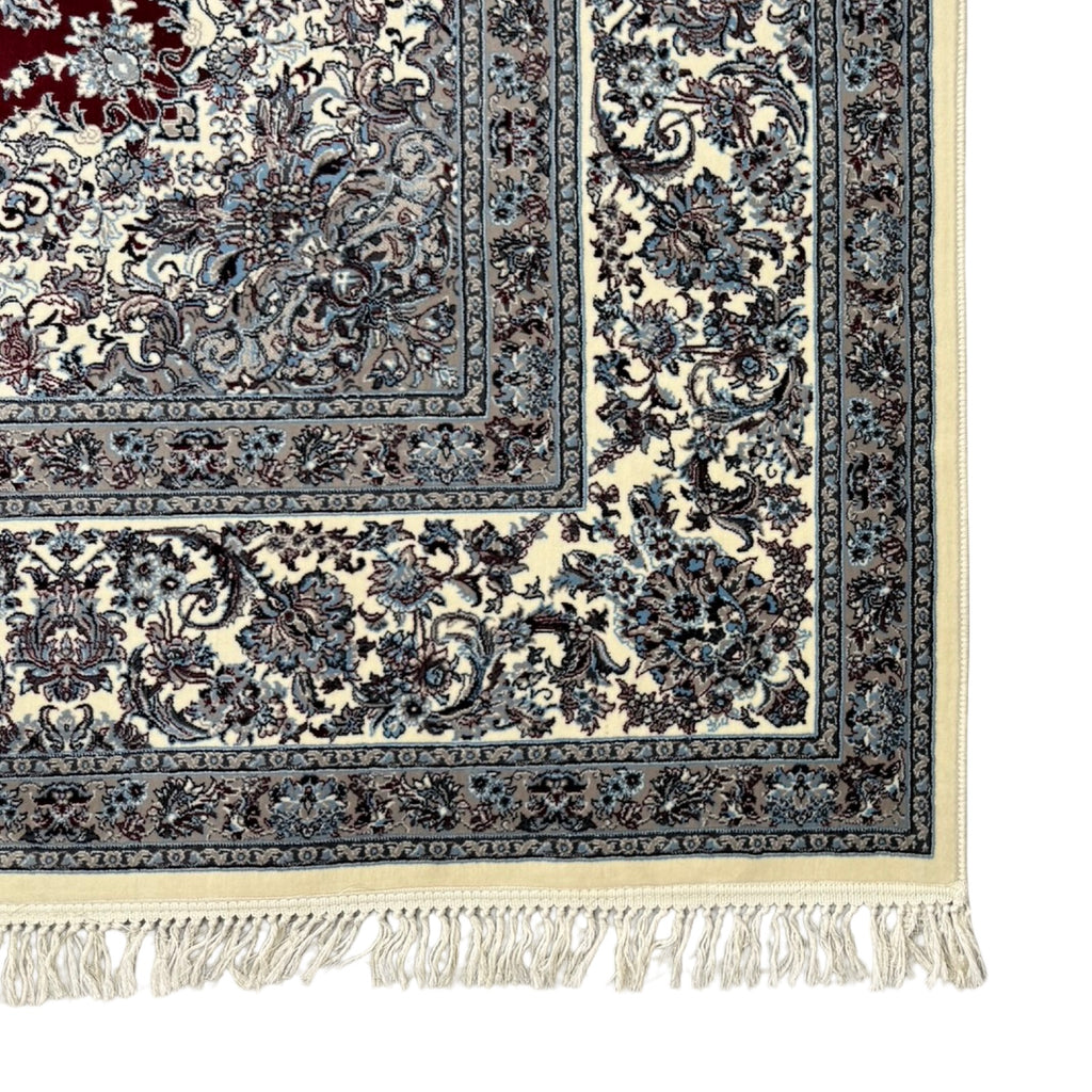 350 x 250 cm Persian Design Nain Rug, Burgundy