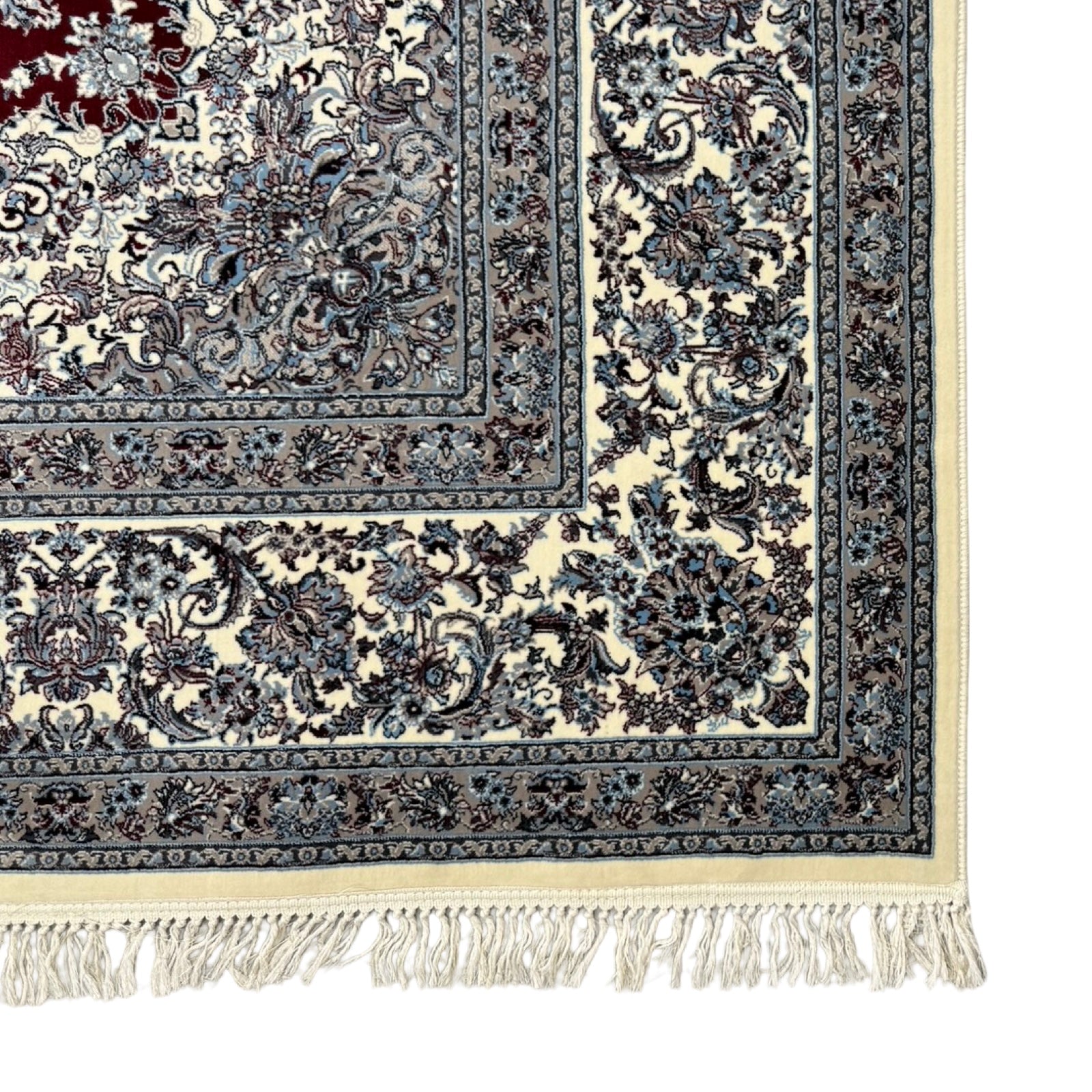 350 x 250 cm Persian Design Nain Rug, Burgundy