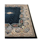 350 x 250 cm Persian Navy Kirman Floral Rug