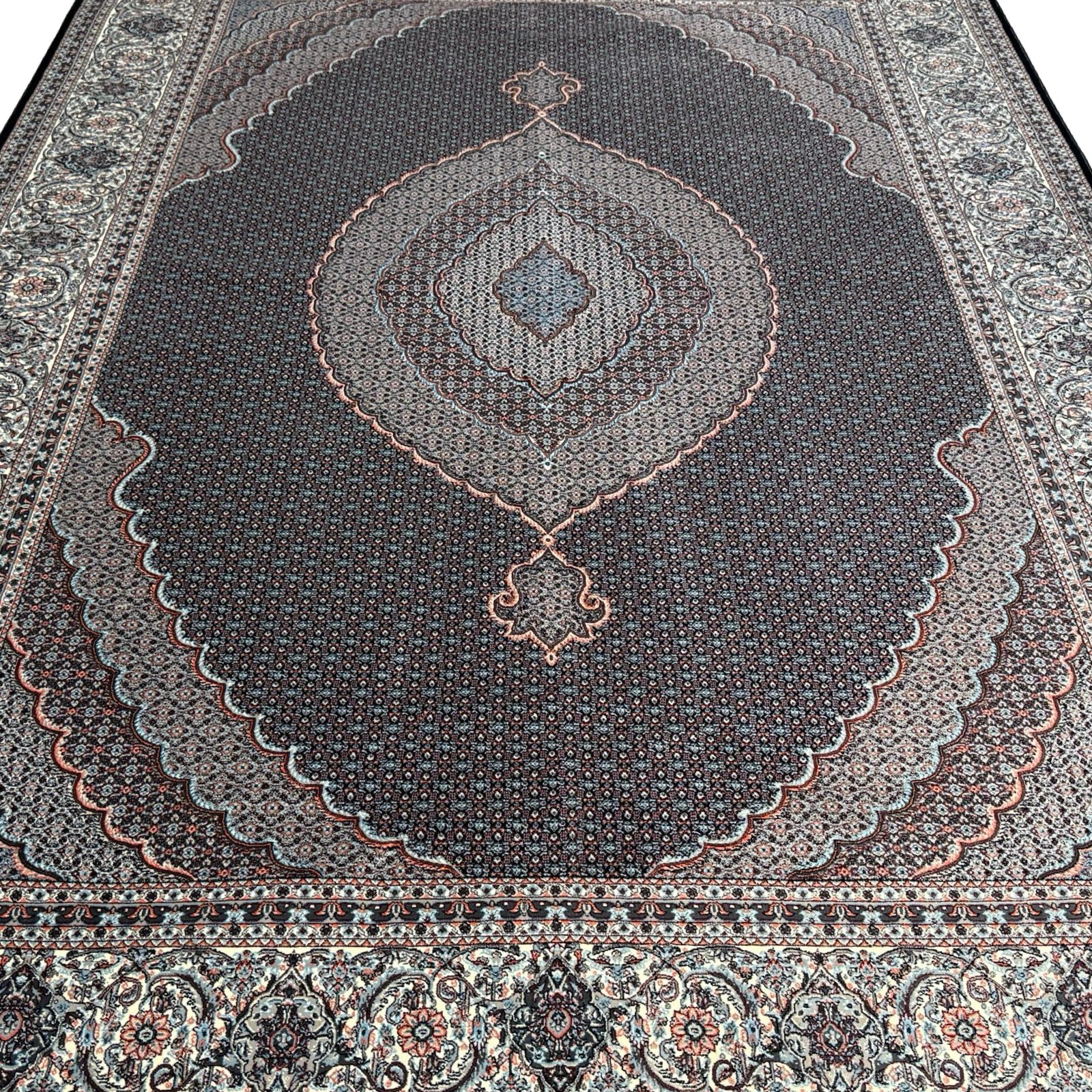 350 x 250 cm Persian Tabriz Mahi Design Rug