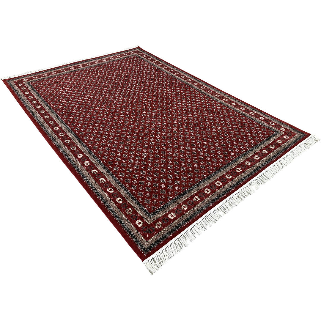 350 x 250cm Red Tekkie Bokhara Design Persian Rug