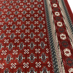 350 x 250cm Red Tekkie Bokhara Design Persian Rug