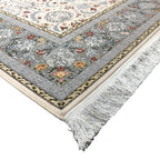 350 x 250 cm White Floral Persian Machine Made Rug