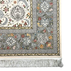 350 x 250 cm White Floral Persian Machine Made Rug