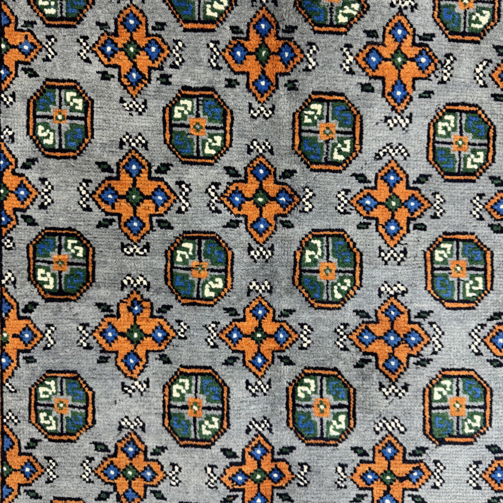 180 x 115 cm Hand-Knotted Afghan Akche Rug