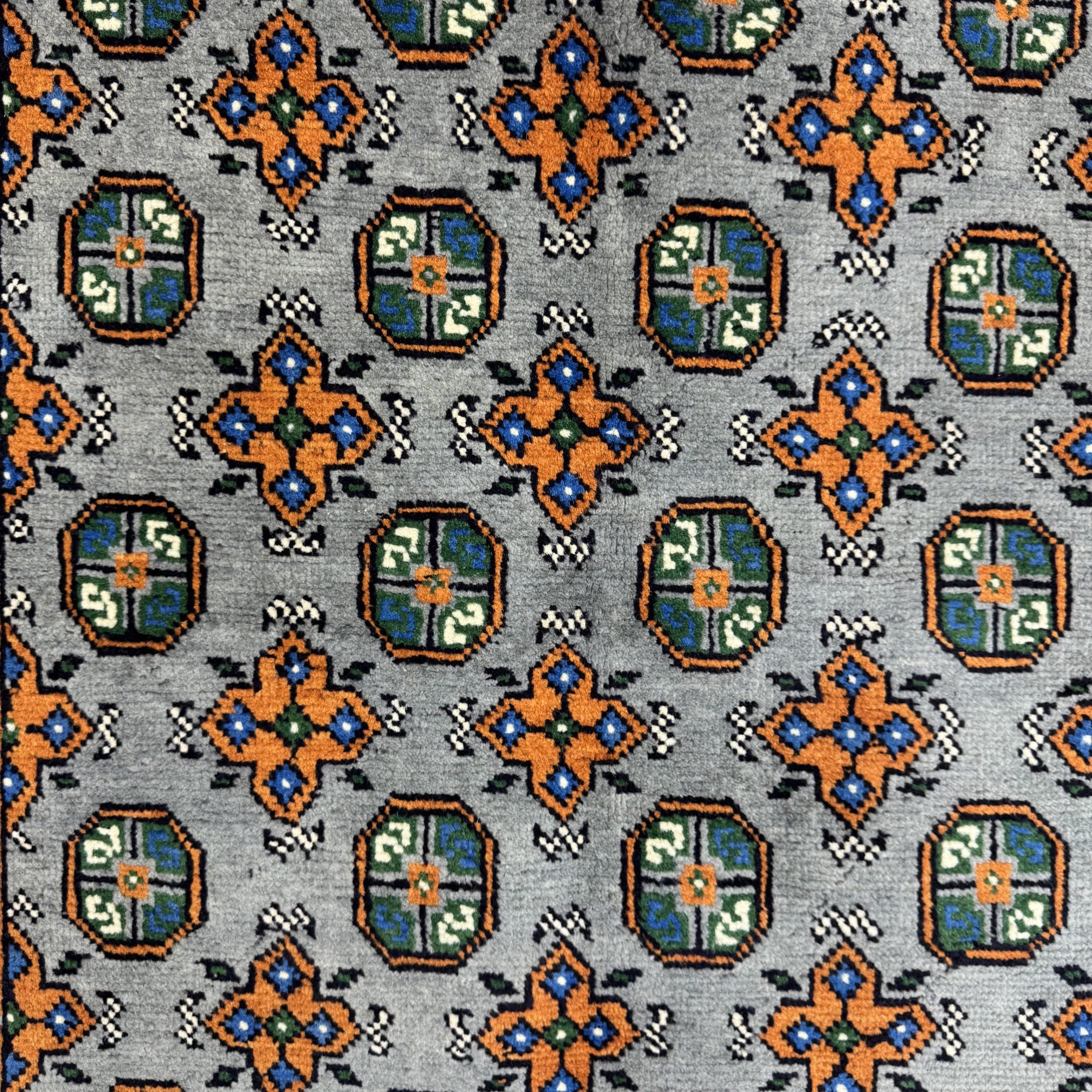 180 x 115 cm Hand-Knotted Afghan Akche Rug