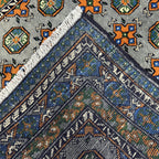 180 x 115 cm Hand-Knotted Afghan Akche Rug