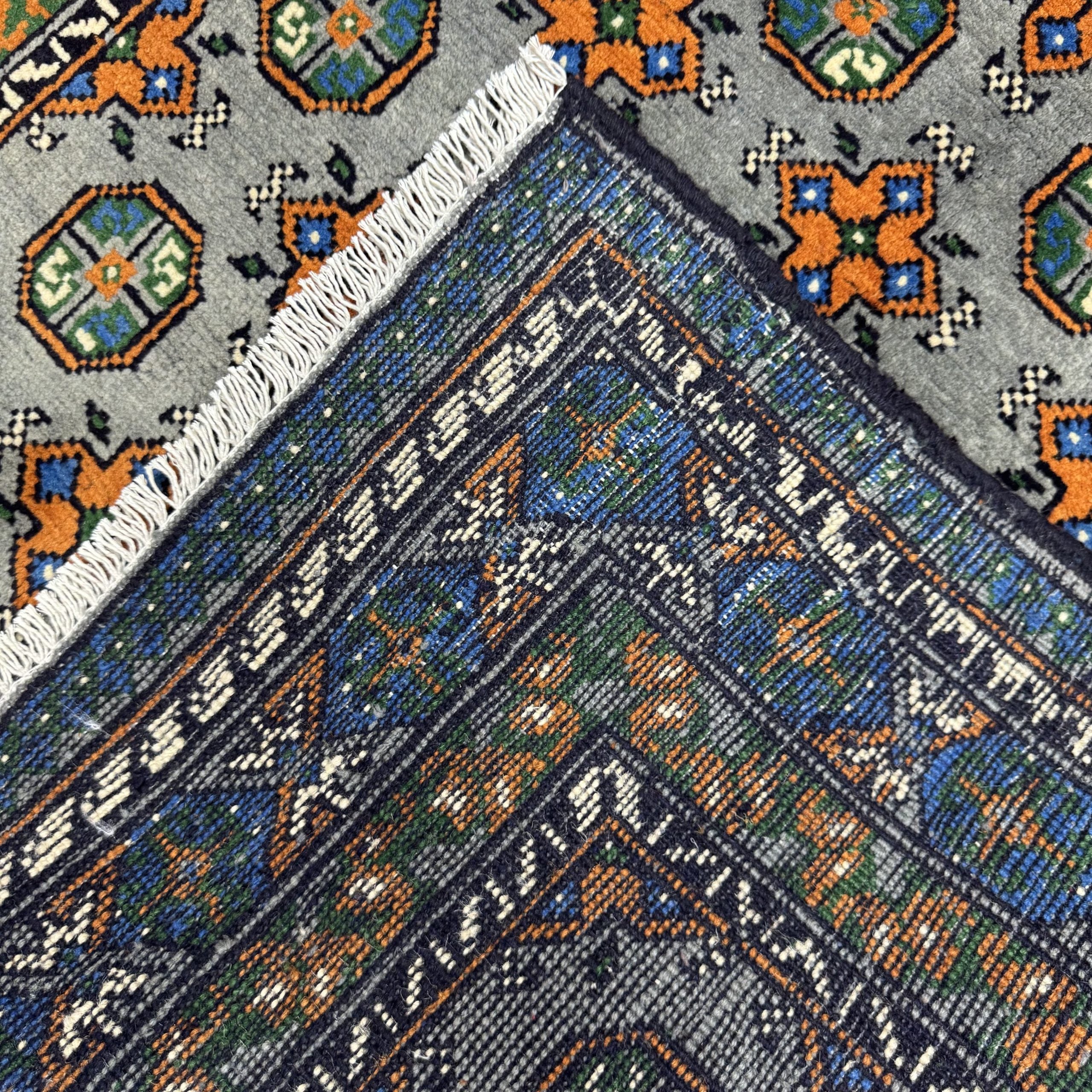 180 x 115 cm Hand-Knotted Afghan Akche Rug