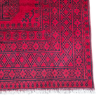 250 x 166 cm Hand-Woven Afghan Akche Rug