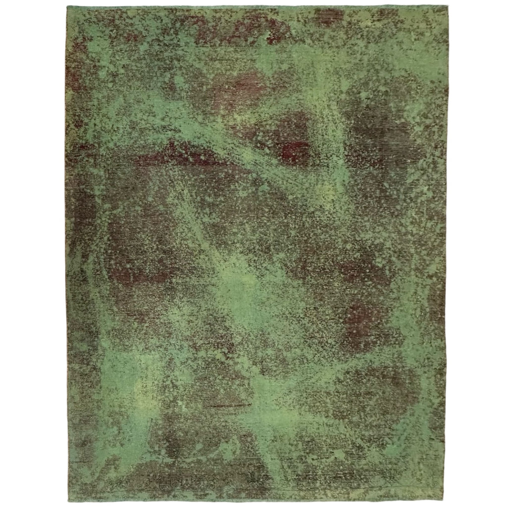 363 x 262 cm Hand-Knotted Ultra Vintage Persian Wool Rug