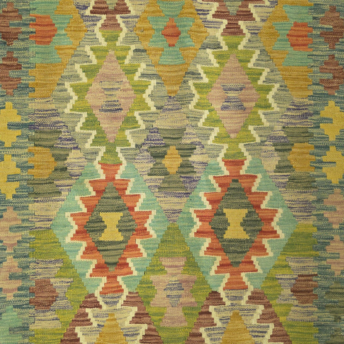 177 x 126 cm Hand Woven Afghan Kilim Rug
