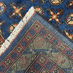 180 x 111 cm Hand-Knotted Color Afghan Akche – Wool Rug
