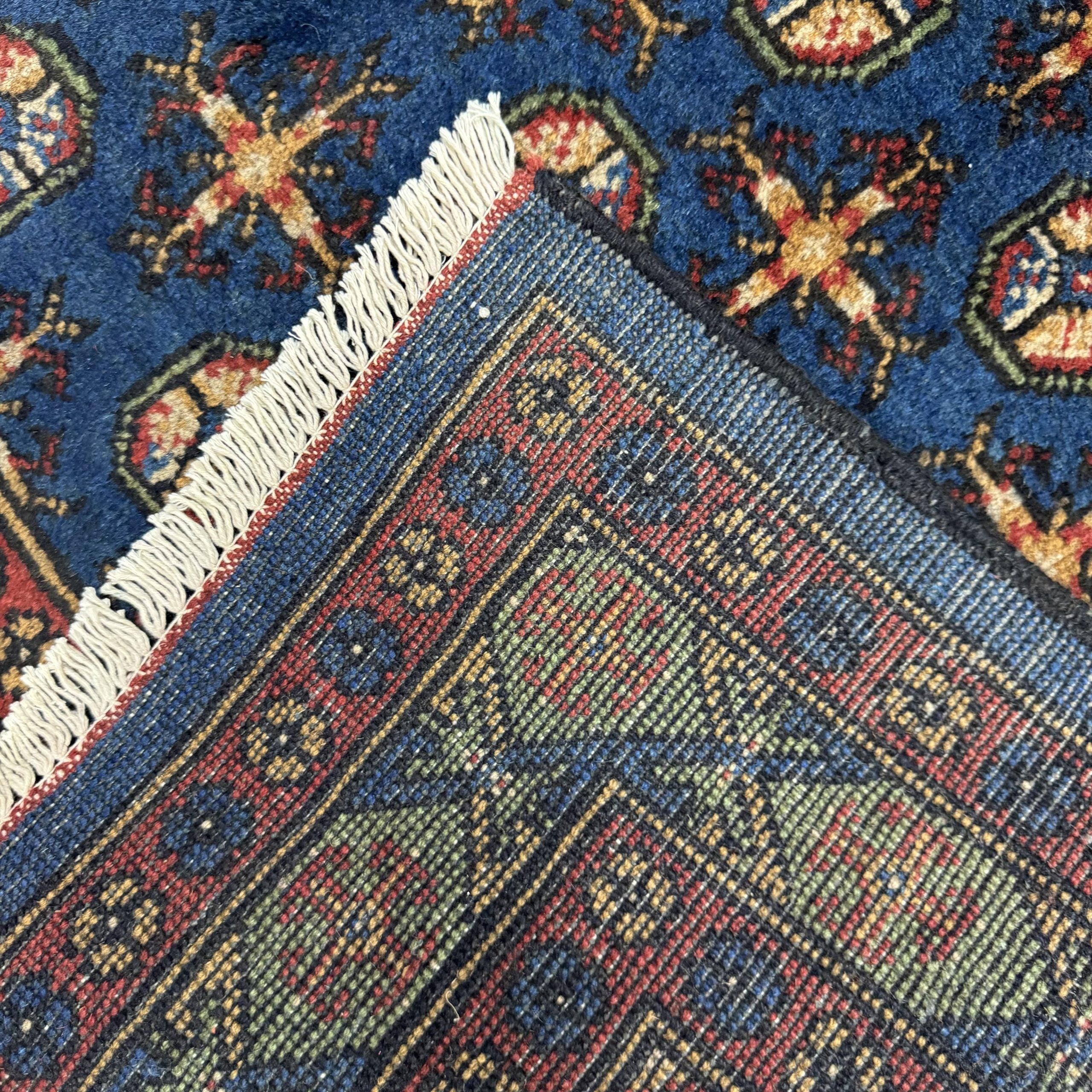 180 x 111 cm Hand-Knotted Color Afghan Akche – Wool Rug