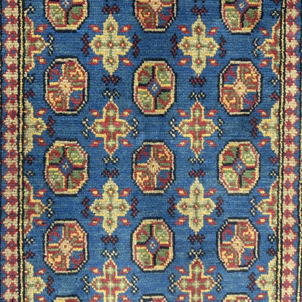 185 x 120 cm Hand-Knotted Afghan Akche Rug