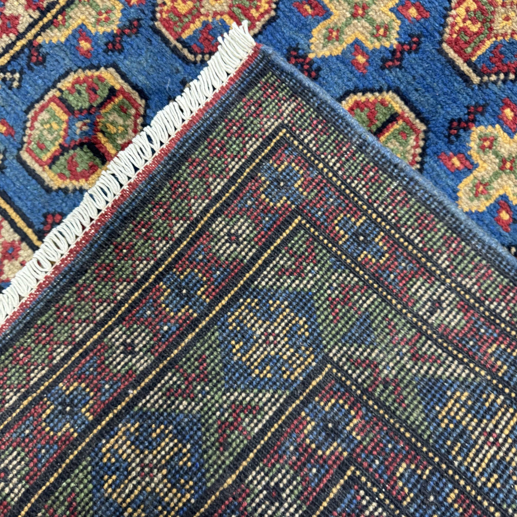 185 x 120 cm Hand-Knotted Afghan Akche Rug