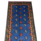 205 x 105 cm Hand-Knotted Afghan Akche Rug